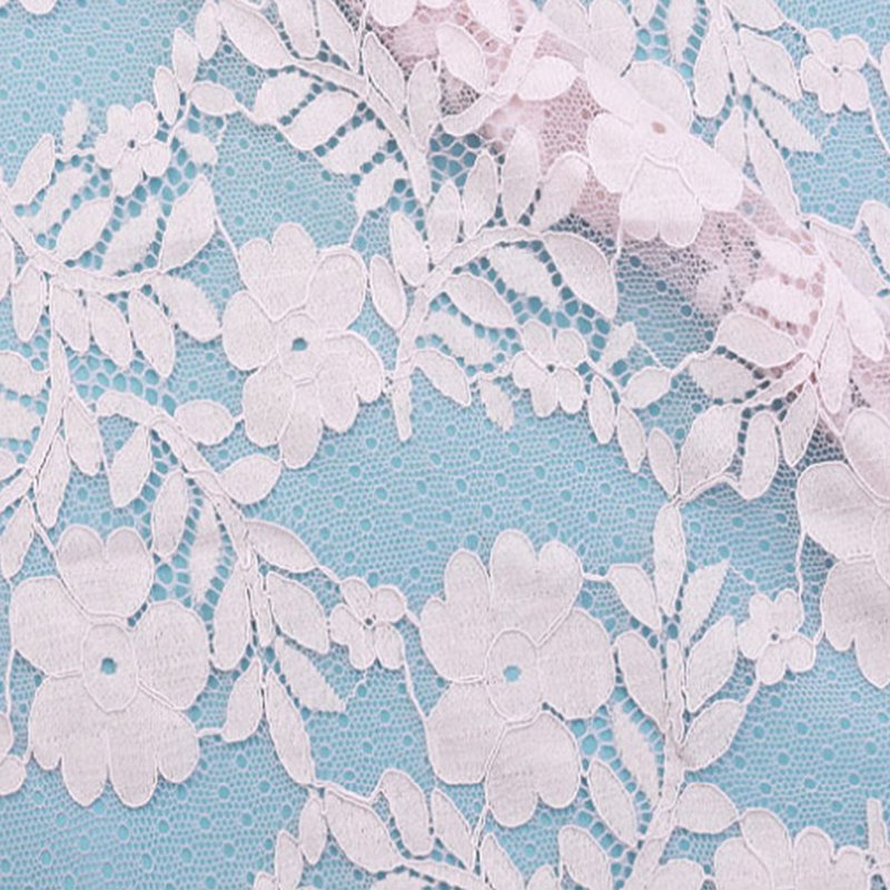 Rose Women's Nylon Lace Fabric for Women's Wear Wholesale Supplier 10